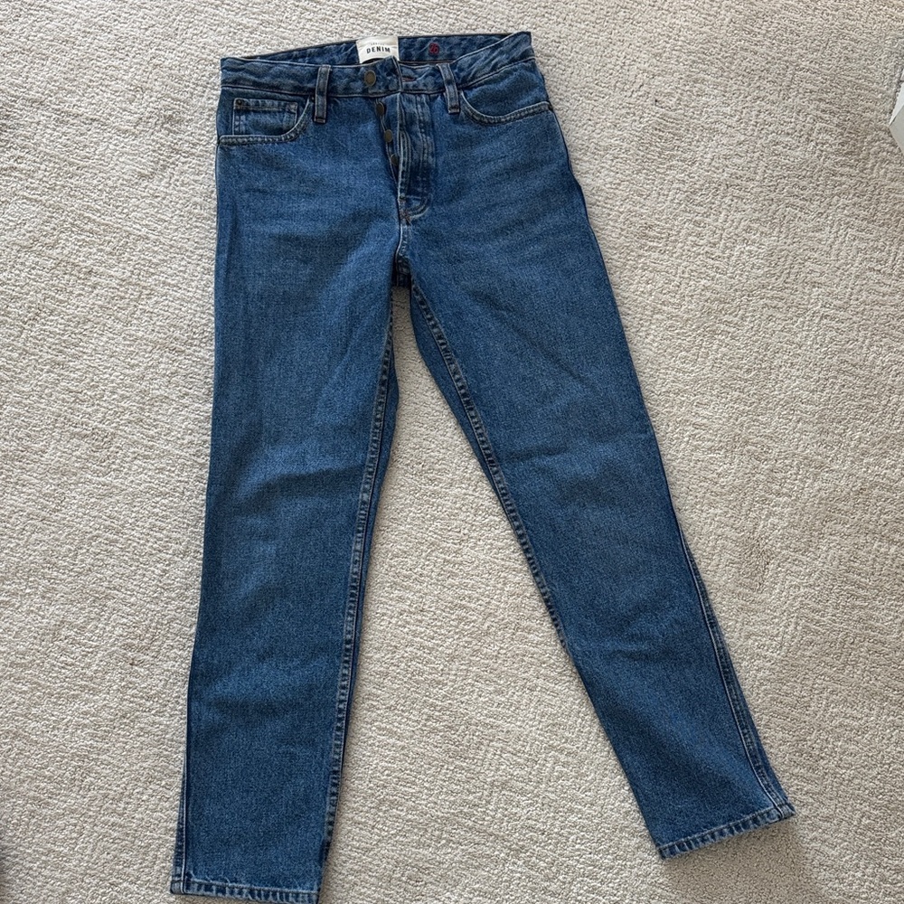 Sezane Brut Sexy Jean in Denim Blue size 26